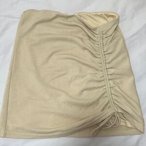 Princess Polly Ruched Mini Skirt (size 8)